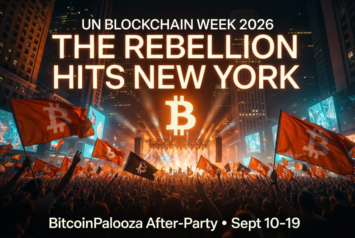 UN Blockchain Week 2026: The Rebellion Hits New York – BitcoinPalooza After-Party